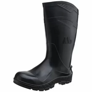 Bota de segurança longa em PVC