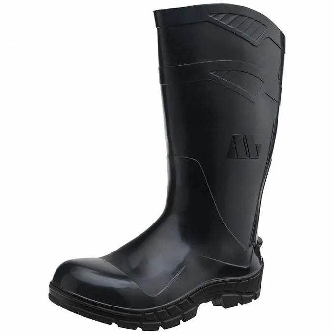 Bota de segurança longa em PVC