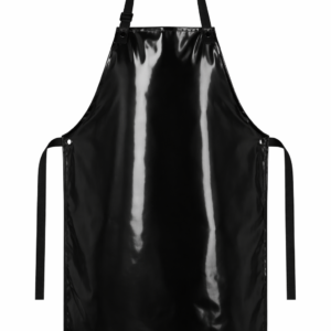 Avental em PVC Preto 120x60 cm – Solida