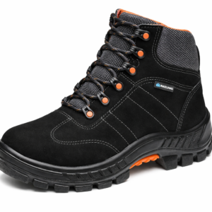 Bota couro nobuck preta CA 41369 Marluvas
