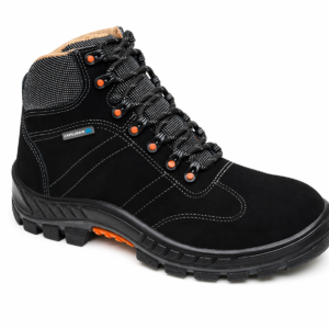 Bota couro nobuck preta 75BPR29 Marluvas